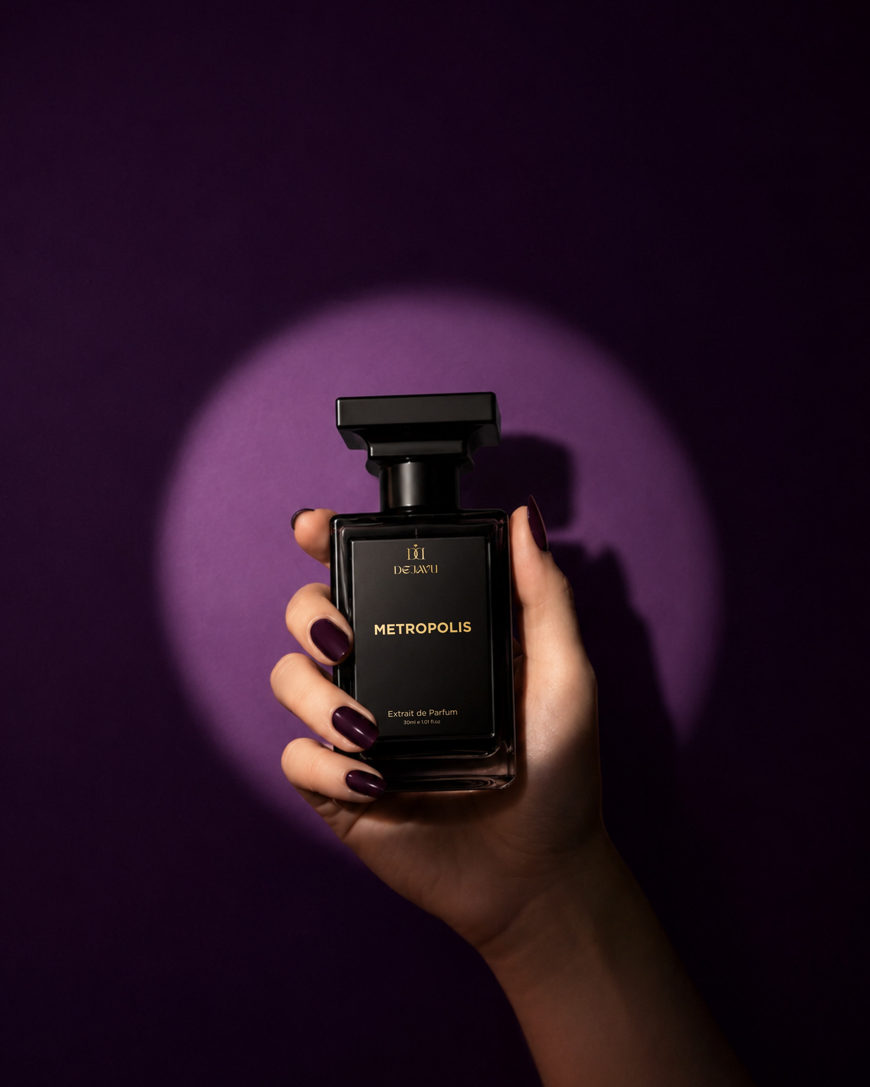 Metropolis by DEJAVU perfume bottle